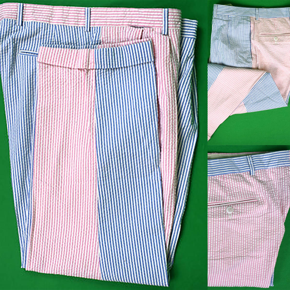 Men'S Formal Wear Big And Tall - 快適なシアサッカーメンズパンツズボン夏フォーマルロング新郎着用パーティープロムレギュラービッグトールフィットカスタムメイド