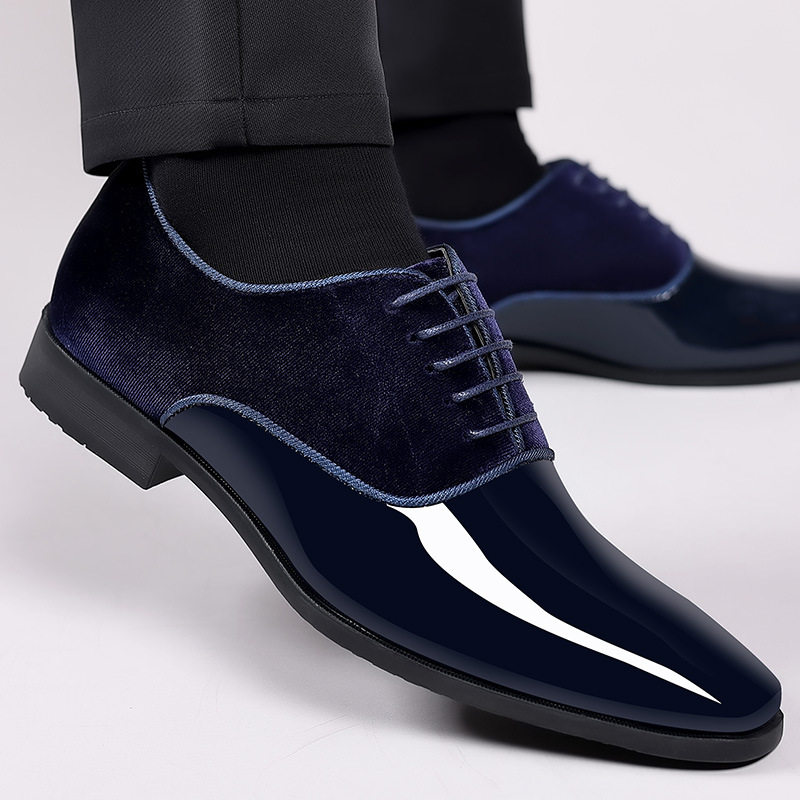 Men'S Formal Wear For A Wedding - メンズレザーレースアップシューズ,フォーマルフォーマルシューズ,ビジネスシューズ,オフィスワークシューズ,メンズファッション,ウェディングオックスフォード,新品