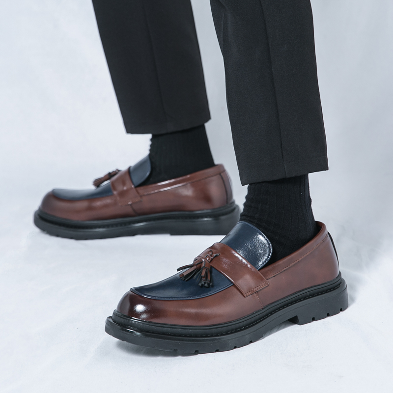 ファッションブランド メンズ ノンスリップ カジュアル レザ - Men Formal Wear Brands のレビューと価格