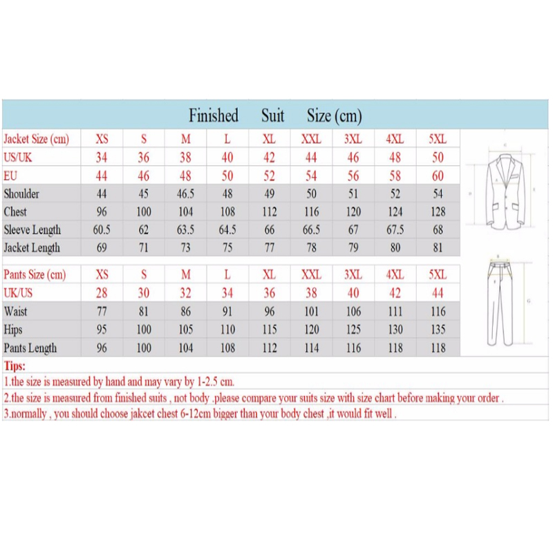 ダークブルーのフォーマルメンズスーツ,2ピース,結び目付きラ - Formal Wear For Men In Wedding のレビューと価格