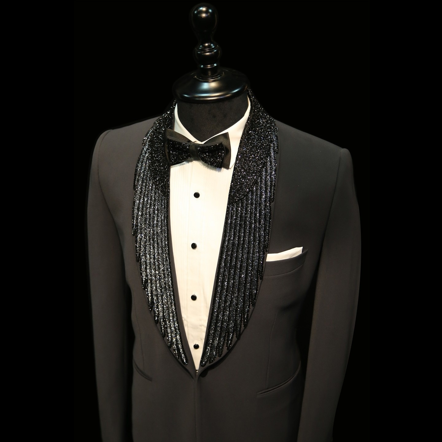 モダンなパーソナライズフィットウェディングスーツ男性用 2  - Men Formal Wear Modern のレビューと価格