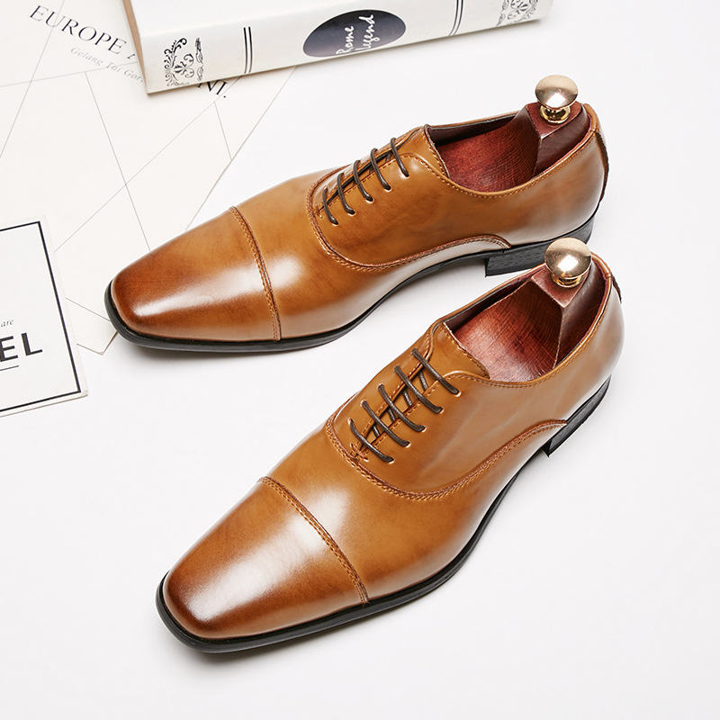 2025年ビジネスニューファッションメンズドレスシューズレザ - Men'S Formal Wear For A Wedding のレビューと価格