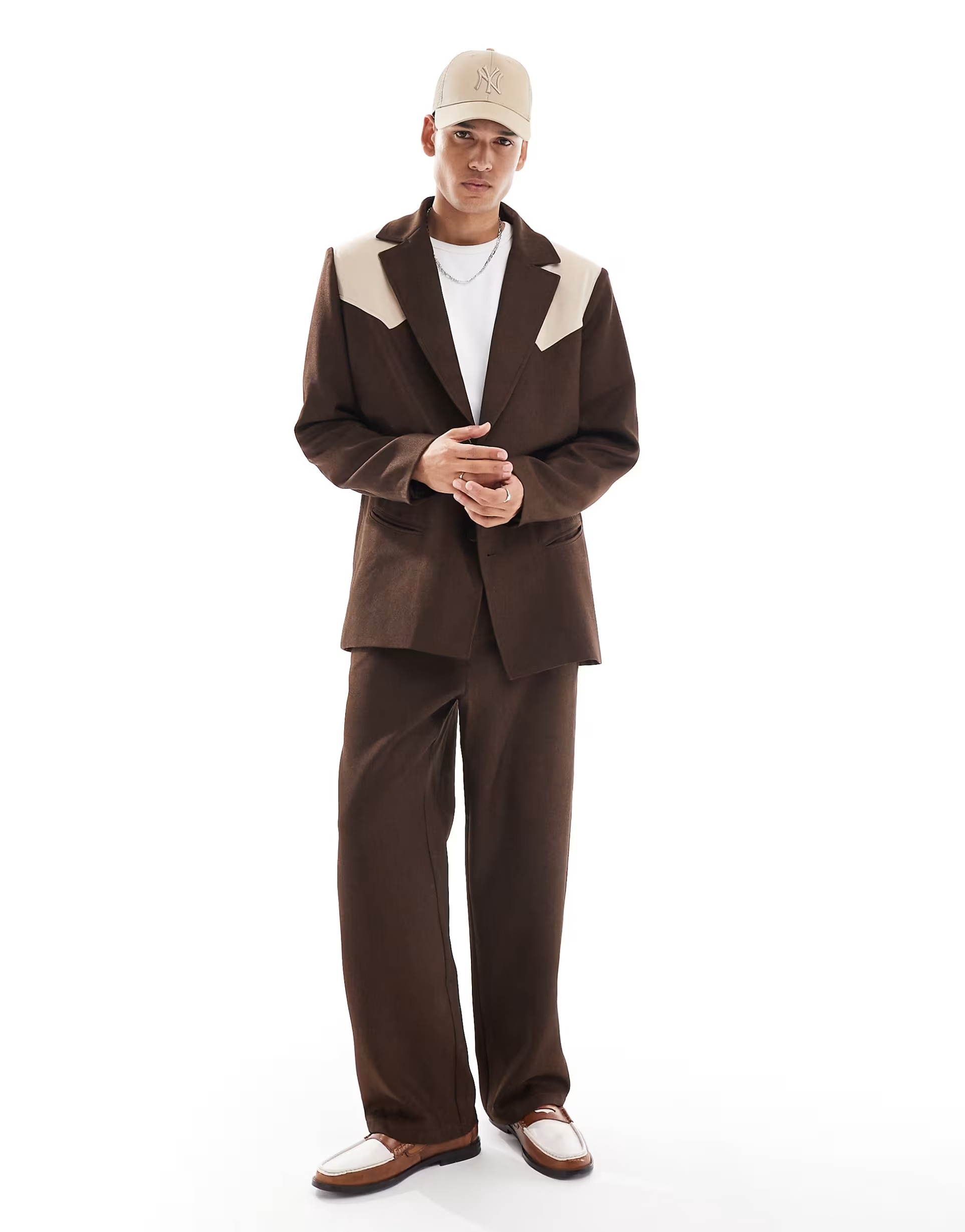 現代の仕立ての結婚式のスーツ男性用 2 ピースブレザーパンツ - Men Formal Wear Modern のレビューと価格